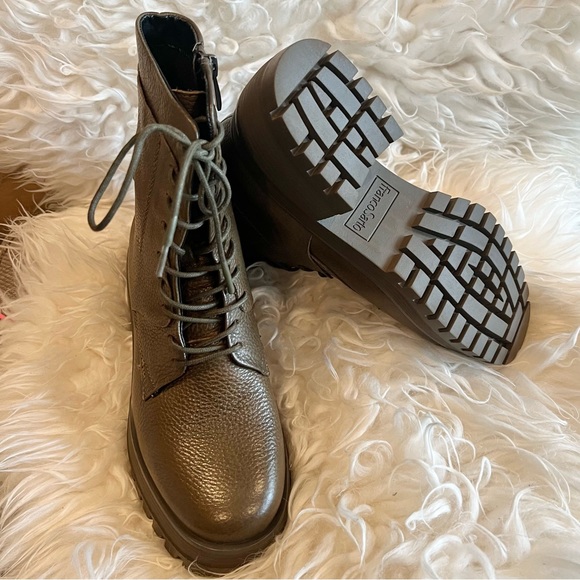 Franco Sarto Jetson Lace-up combat boots*NEW - Picture 6 of 6